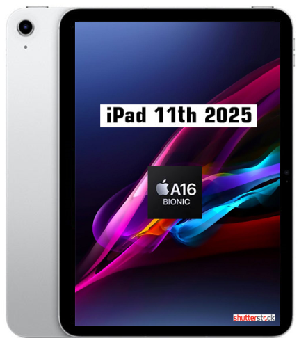 Apple iPad (A16) 11" 2025 128GB WiFi Tablet